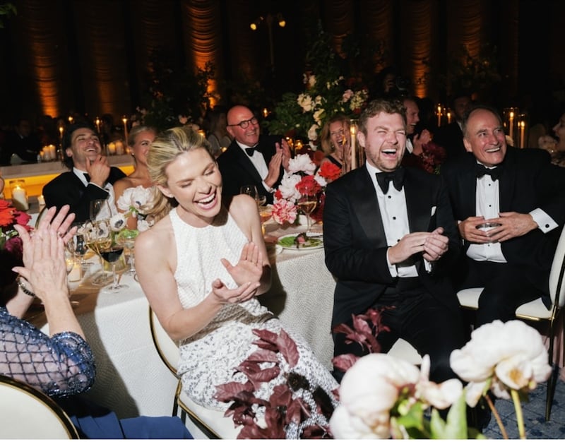 Jessica Dean and Alex Katz's New York wedding.