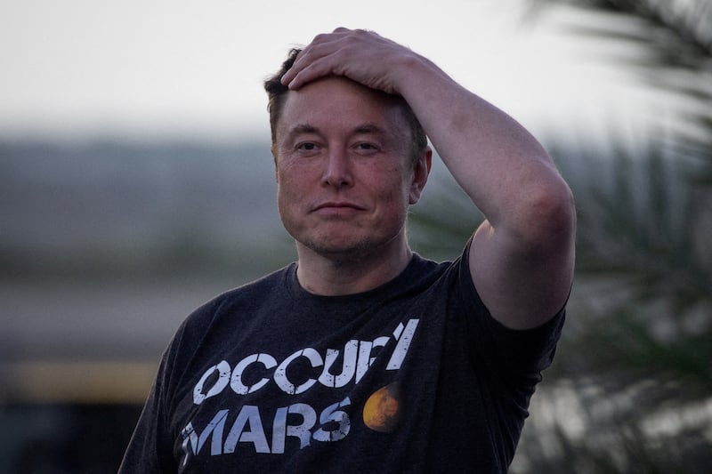 Elon Musk wants a whiter world.