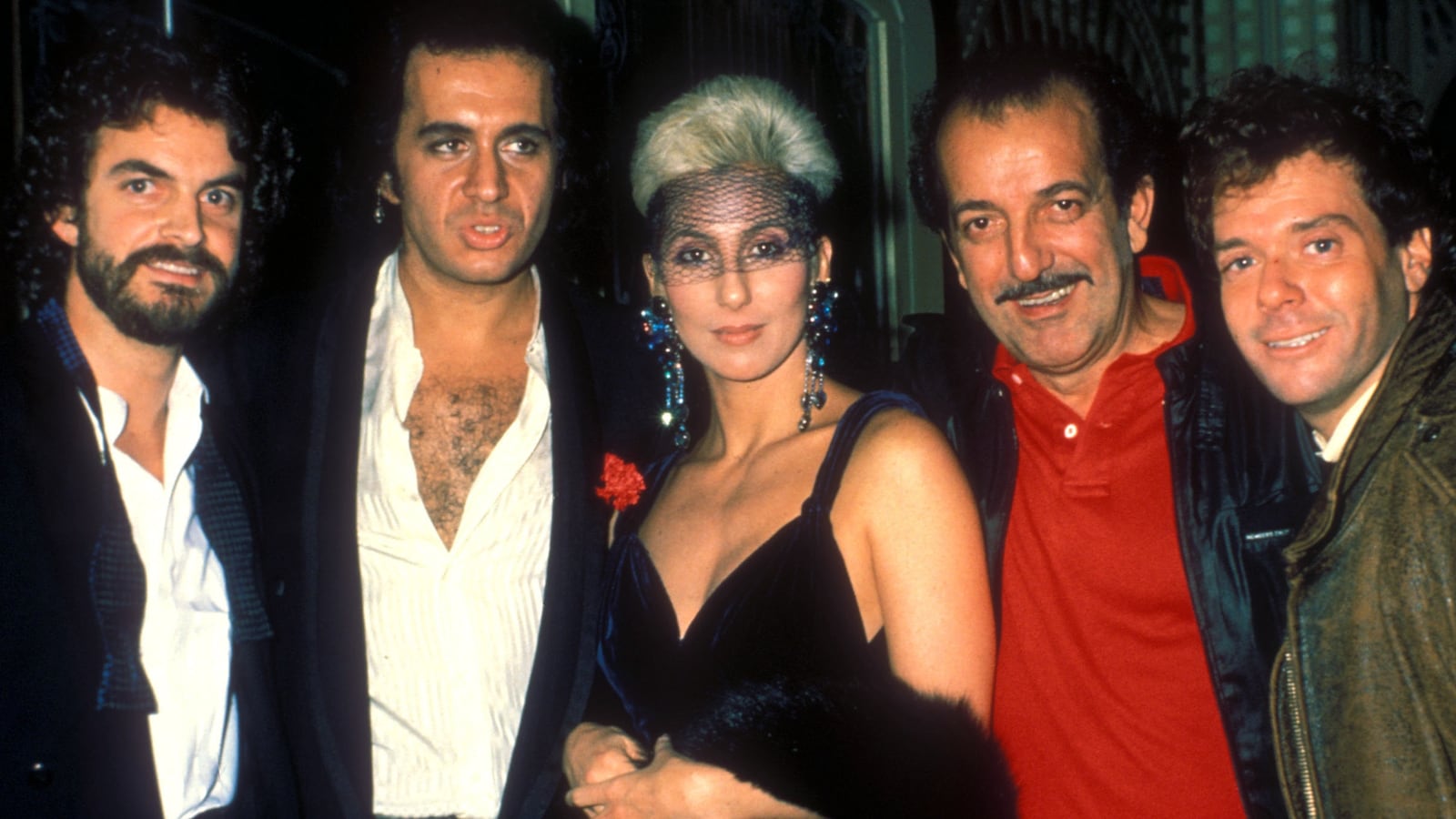 Josh Donen, Gene Simmons, Cher, Joe DiCarlo, and Bill Sammeth.