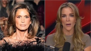 (L-R): Cindy Crawford, Megyn Kelly.