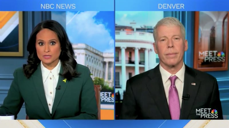 Chris Wright on Meet the Press with Kristen Welker