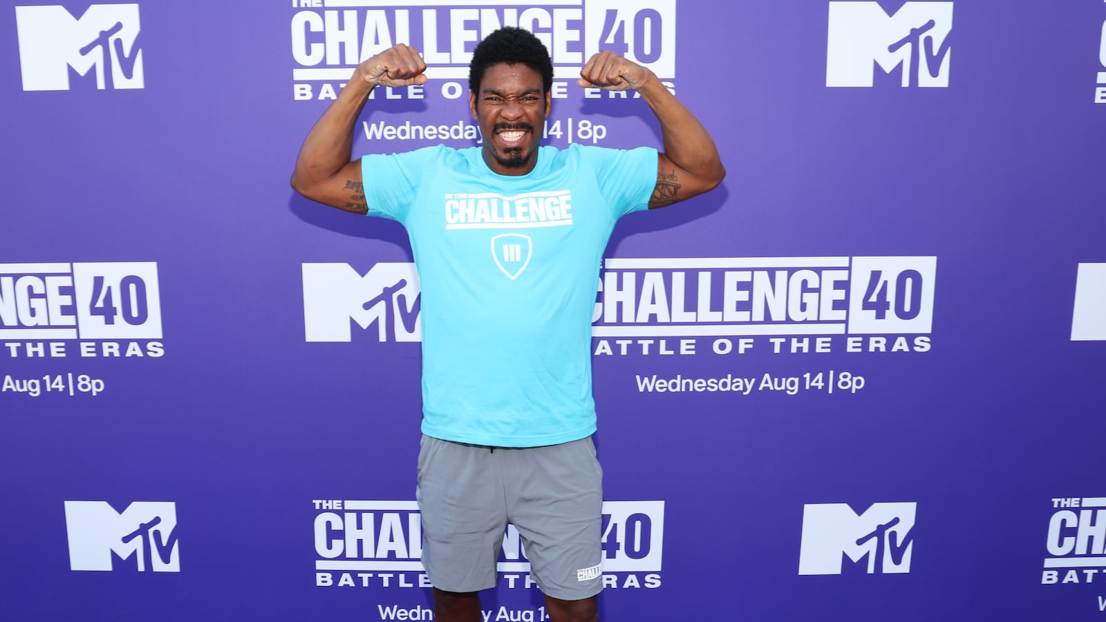 Leroy Garrett attends MTV's The Challenge 40: Battle Of The Eras in 2024.