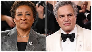 Wanda Sykes and Mark Ruffalo at the 83rd Golden Globe Awards
