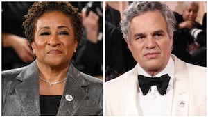 Wanda Sykes and Mark Ruffalo at the 83rd Golden Globe Awards