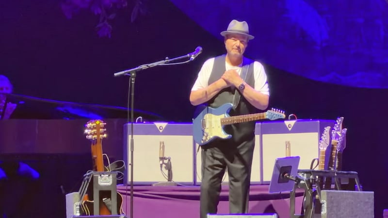 Chrispher Cross, 75, apologized to his audience during a concert in Toronto on Sunday.