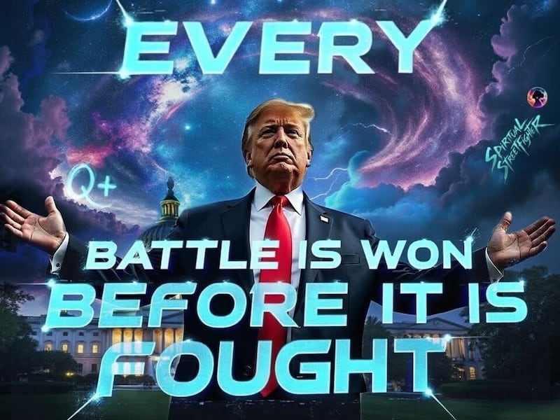 AI image of Trump