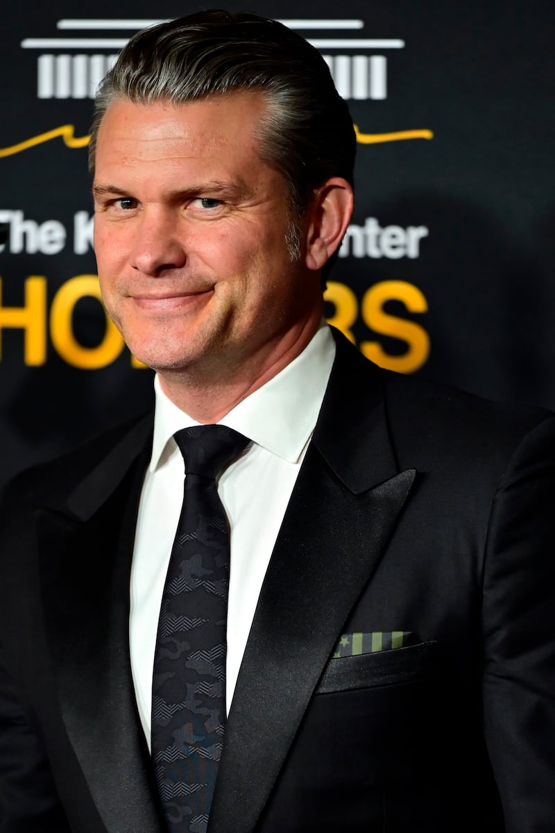 Pete Hegseth attends the 48th Kennedy Center Honors