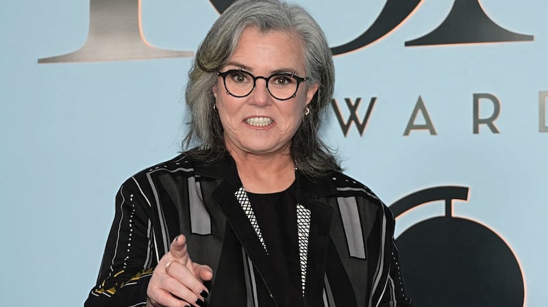 Rosie O'Donnell poses during the Tony Awards in New York in June.