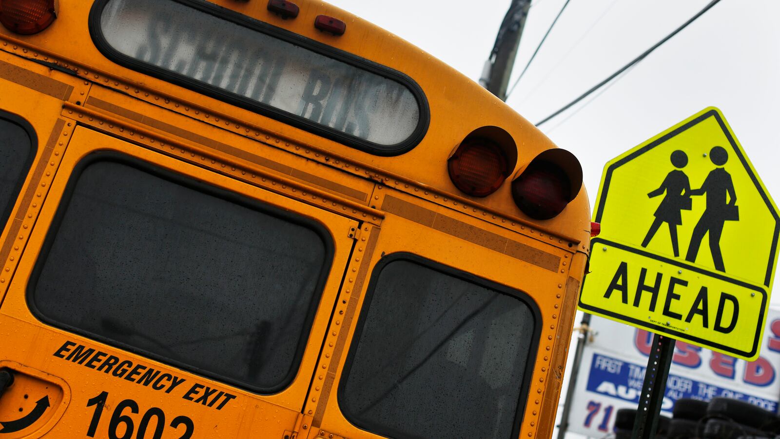 A school bus