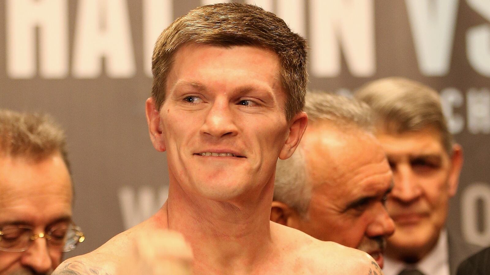 Boxer Ricky Hatton in 2012.