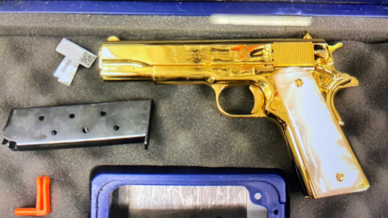 Liliana Goodson’s golden gun.