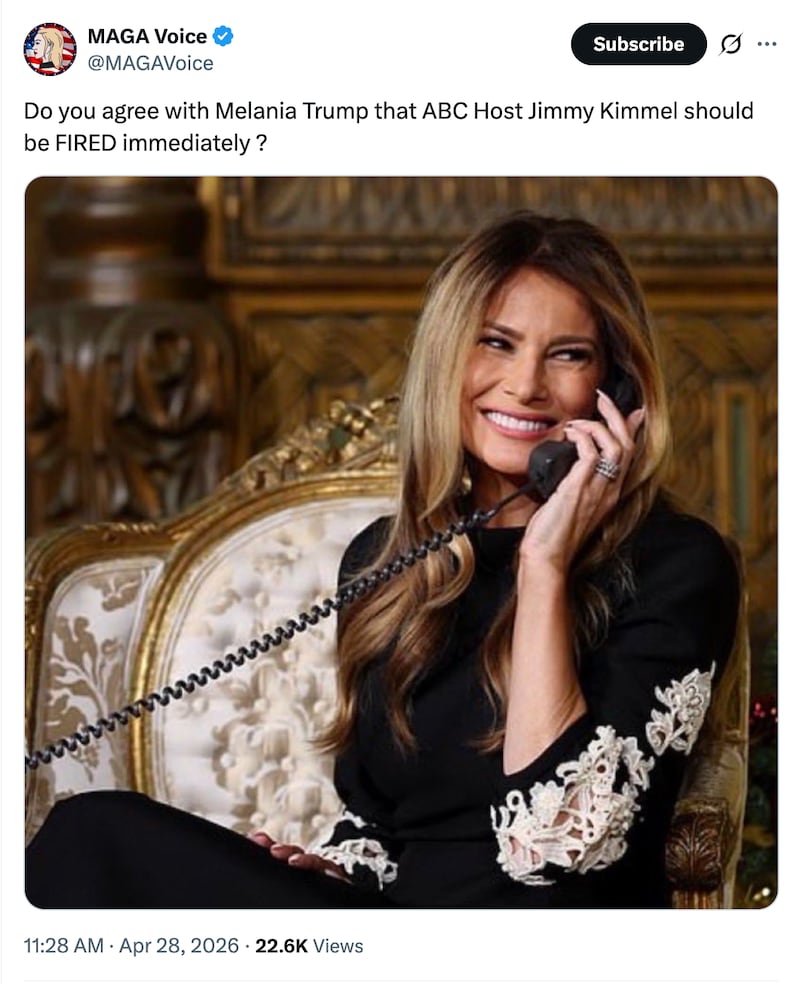 MAGA Voice on Jimmy Kimmel.
