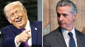 Donald Trump and Gavin Newsom.