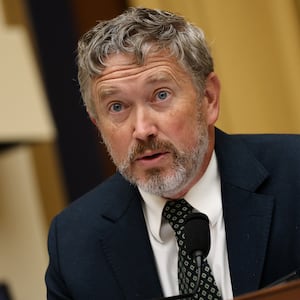 Rep. Thomas Massie (R-KY) speaks during a House Judiciary Committee hearing in the Rayburn House Office Building on September 17, 2025 in Washington, DC.