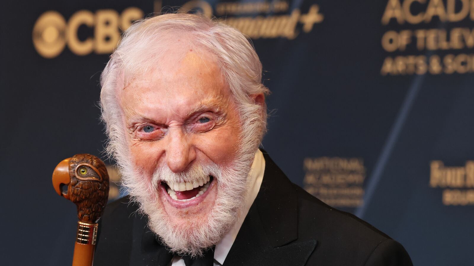 Dick Van Dyke, winner, poses at the 51st annual Daytime Emmys Awards at The Westin Bonaventure Hotel & Suites, Los Angeles on June 07, 2024 in Los Angeles, California.