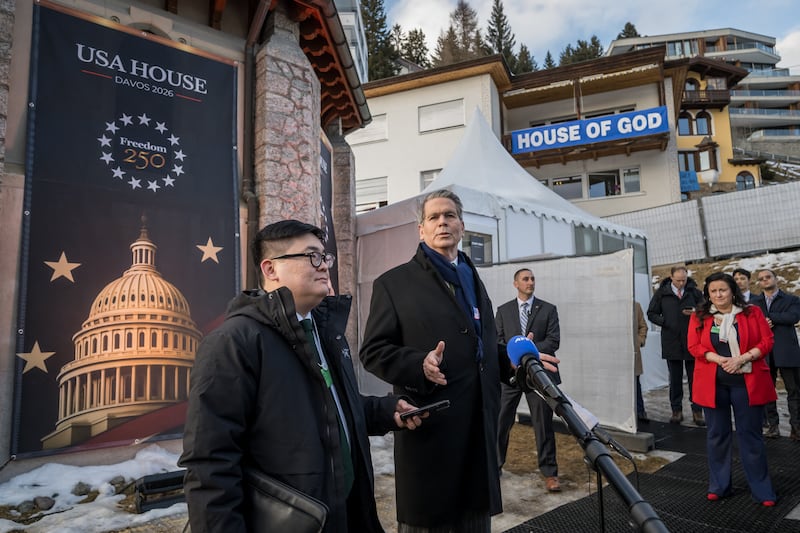 US Treasury Secretary Scott Bessent speaks during a press conference