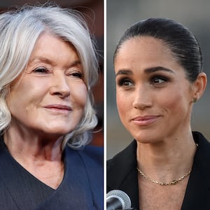 Martha Stewart and Meghan Markle