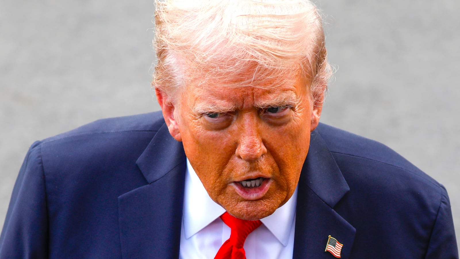 President Donald Trump speaks to press before his departure at the White House on September 11, 2025 in Washington, DC, United States.