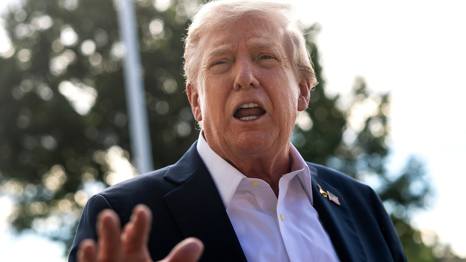 President Donald Trump insisted the charges against James Comey was not revenge after his former FBI director was indicted on Thursday after the president publicly pressured the Justice Department to go after his political enemies.