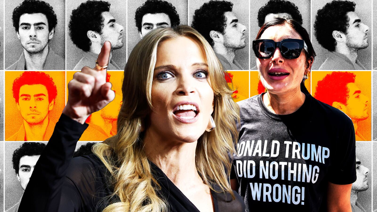 Laura Loomer and Megyn Kelly and Luigi Mangione