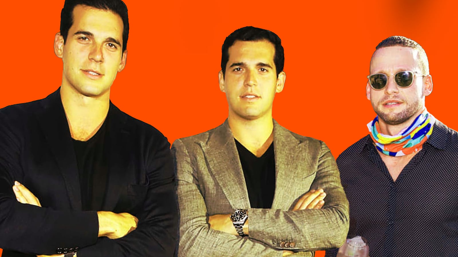 Tal, Oren and Alon Alexander are facing rape allegations.