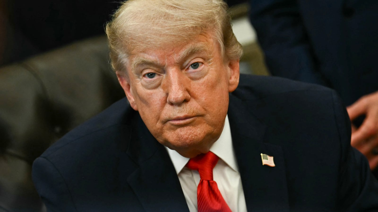 President Donald Trump speaks before signing a proclamation in the Oval Office of the White House in Washington, DC, on June 11, 2026.