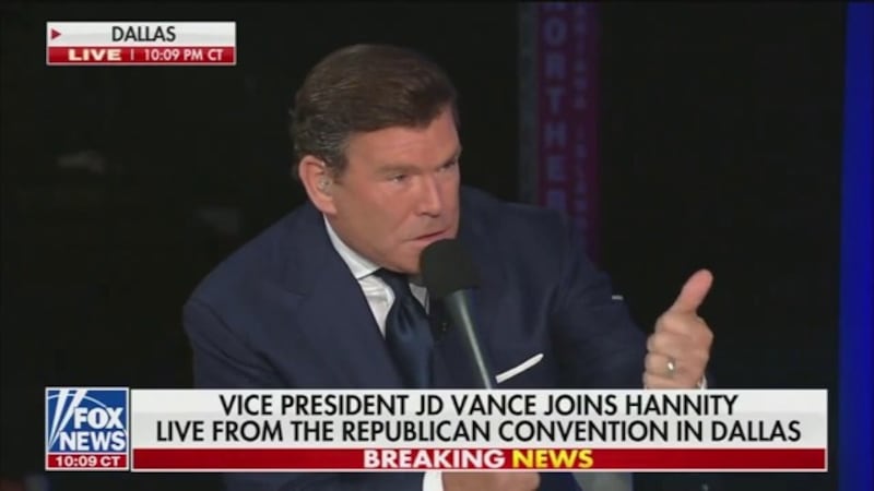 Baier demanded answers from Vance.