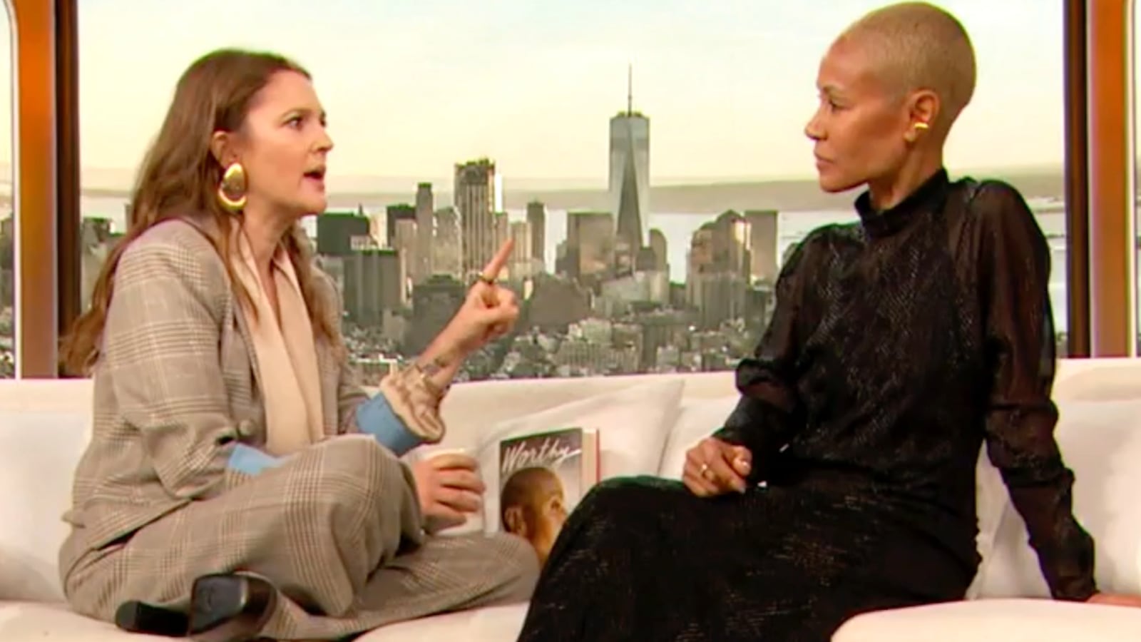 Drew Barrymore interviews Jada Pinkett Smith