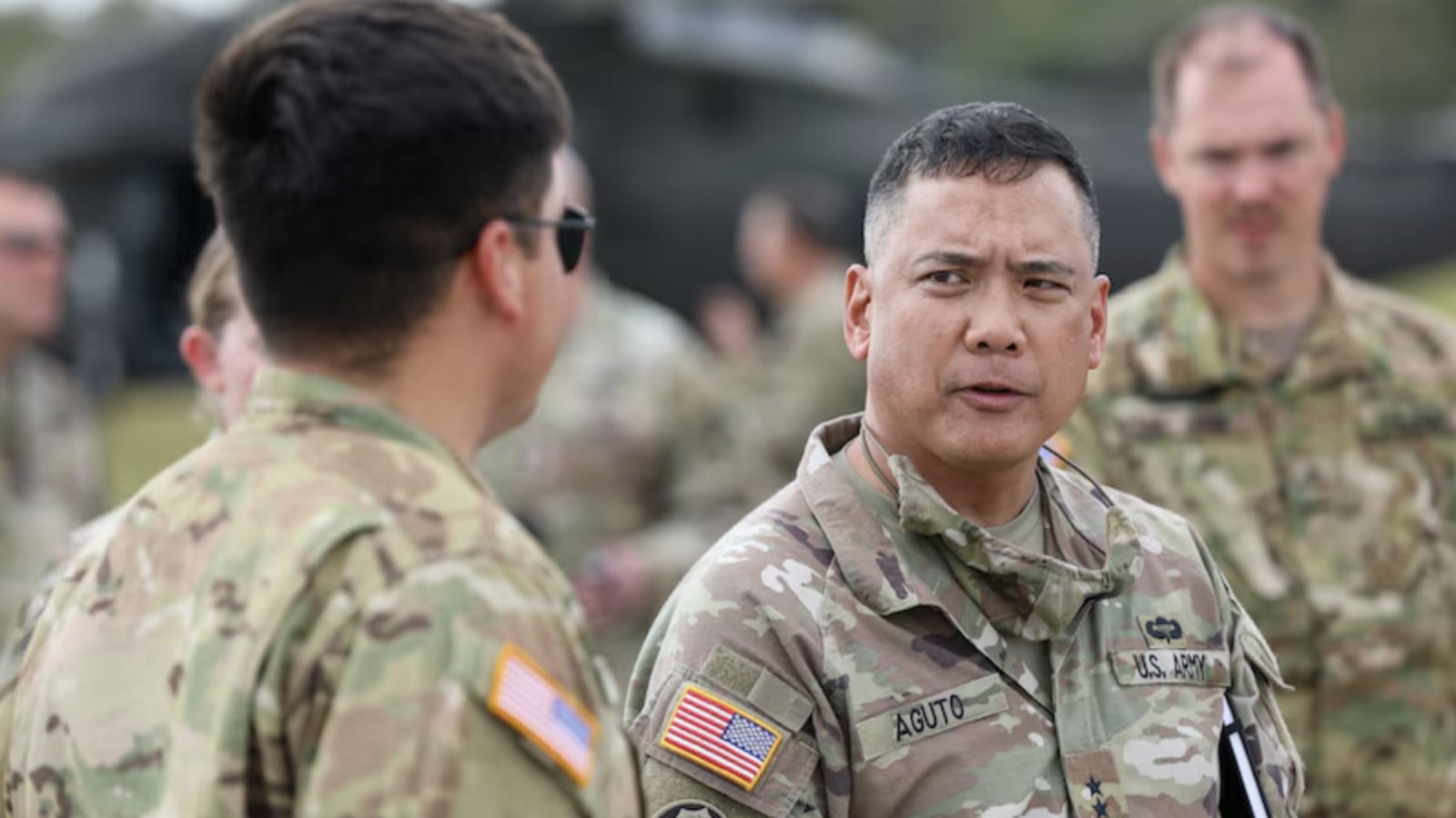 U.S. Army Lt. Gen. Antonio Aguto Jr. pictured in 2021.