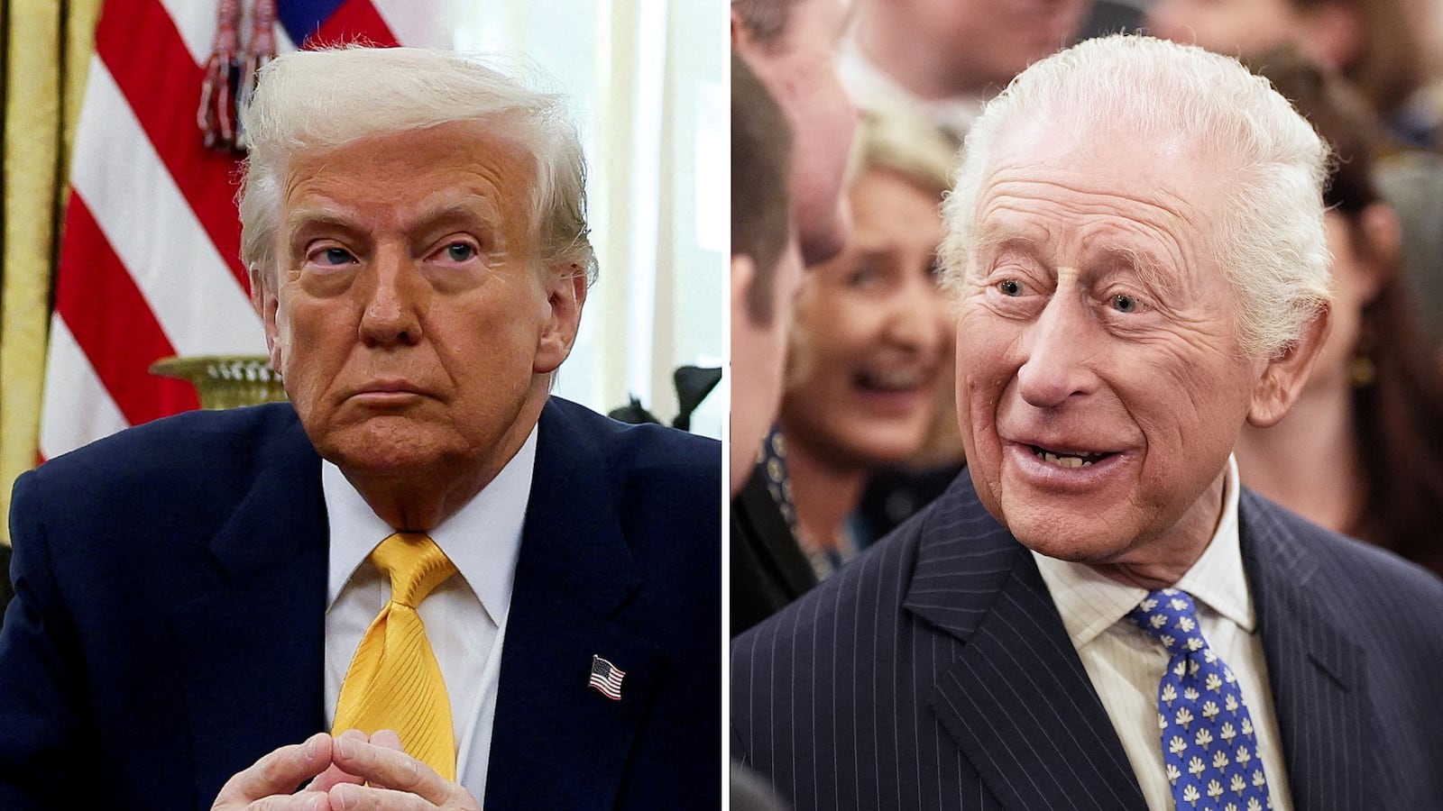 trump and king charles