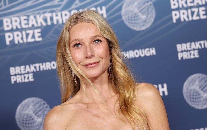 Gwyneth Paltrow attends the 11th Breakthrough Prize ceremony in Santa Monica, California.