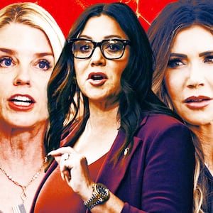 Pam Bondi, Lori Chavez-DeRemer, and Kristi Noem.