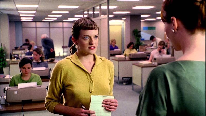 Elisabeth Moss in "Mad Men"