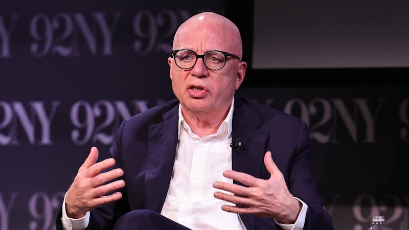 NEW YORK, NEW YORK - MARCH 14: Michael Wolff attends Michael Wolff With Alec Baldwin On Donald Trump: All or Nothing at 92NY on March 14, 2025 in New York City. (Photo by Theo Wargo/Getty Images)