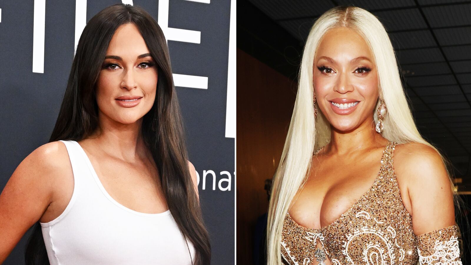 Kacey Musgraves and Beyonce.