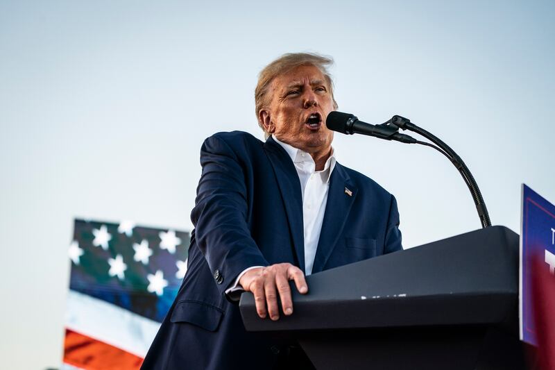 "I am your retribution," Trump declared at a campaign rally in Waco, Texas on March 25, 2023, in Waco, TX. He also said "I am your justice."