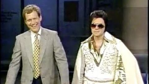 David Letterman and Rick Scheckman.