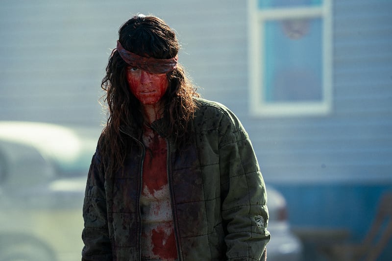 Adria Arjona in Onslaught.