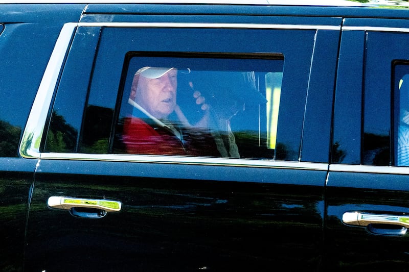 donald trump golf