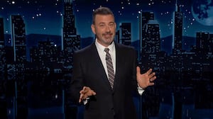 Jimmy Kimmel hosts 'Jimmy Kimmel Live!' on Dec. 17, 2025.