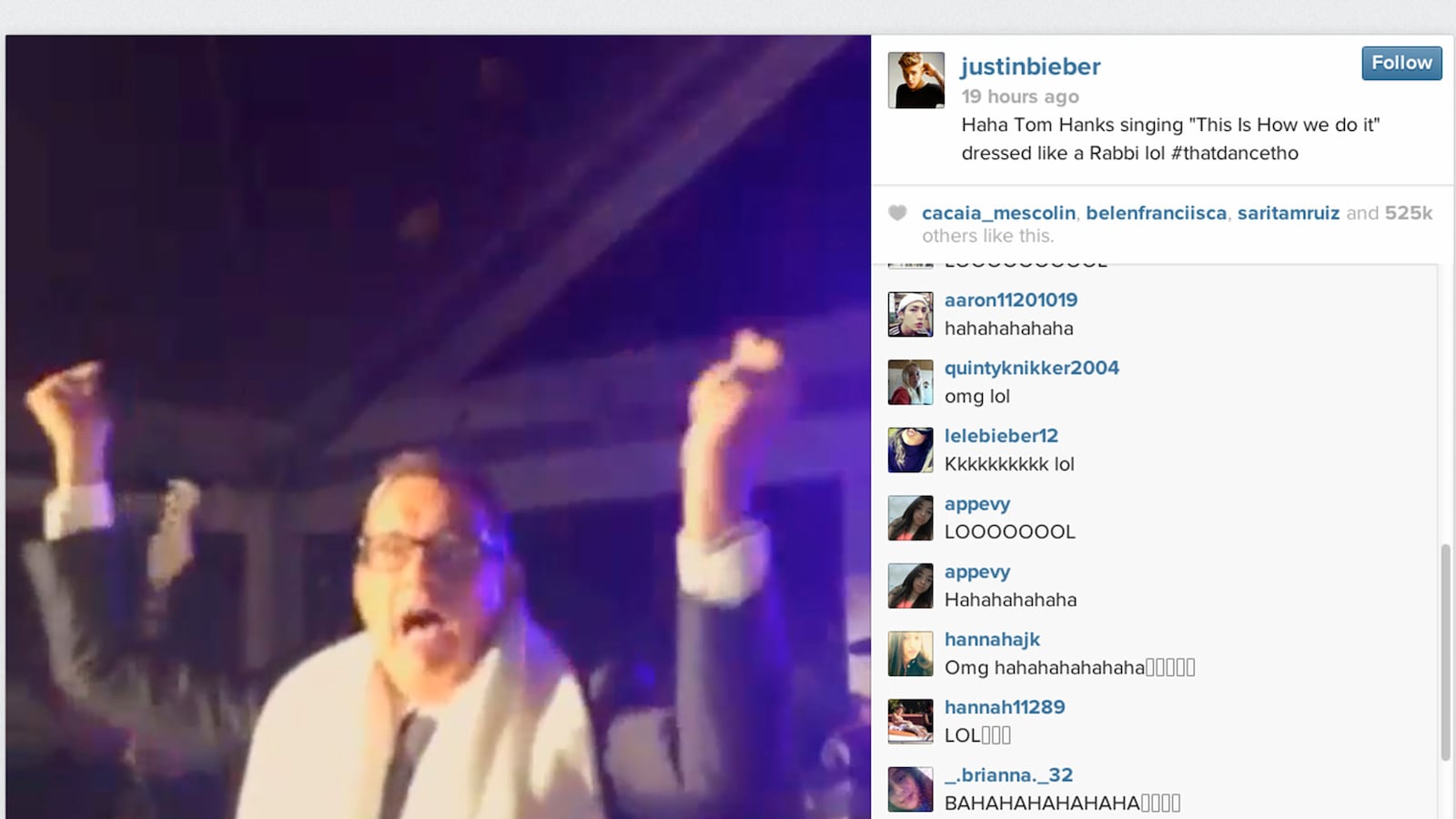articles/2014/07/08/viral-video-of-the-day-justin-bieber-s-tom-hanks-instagram-video/140708-viral-bieberhanks-tease_jqcwbh