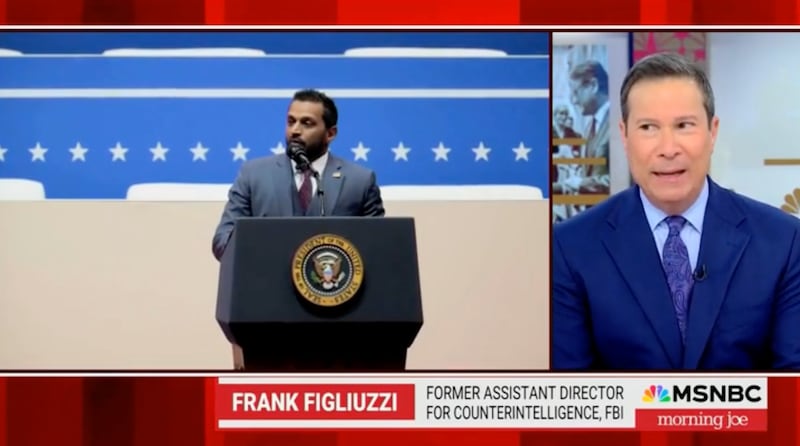 Former FBI official Frank Figliuzzi talks Kash Patel on Morning Joe.