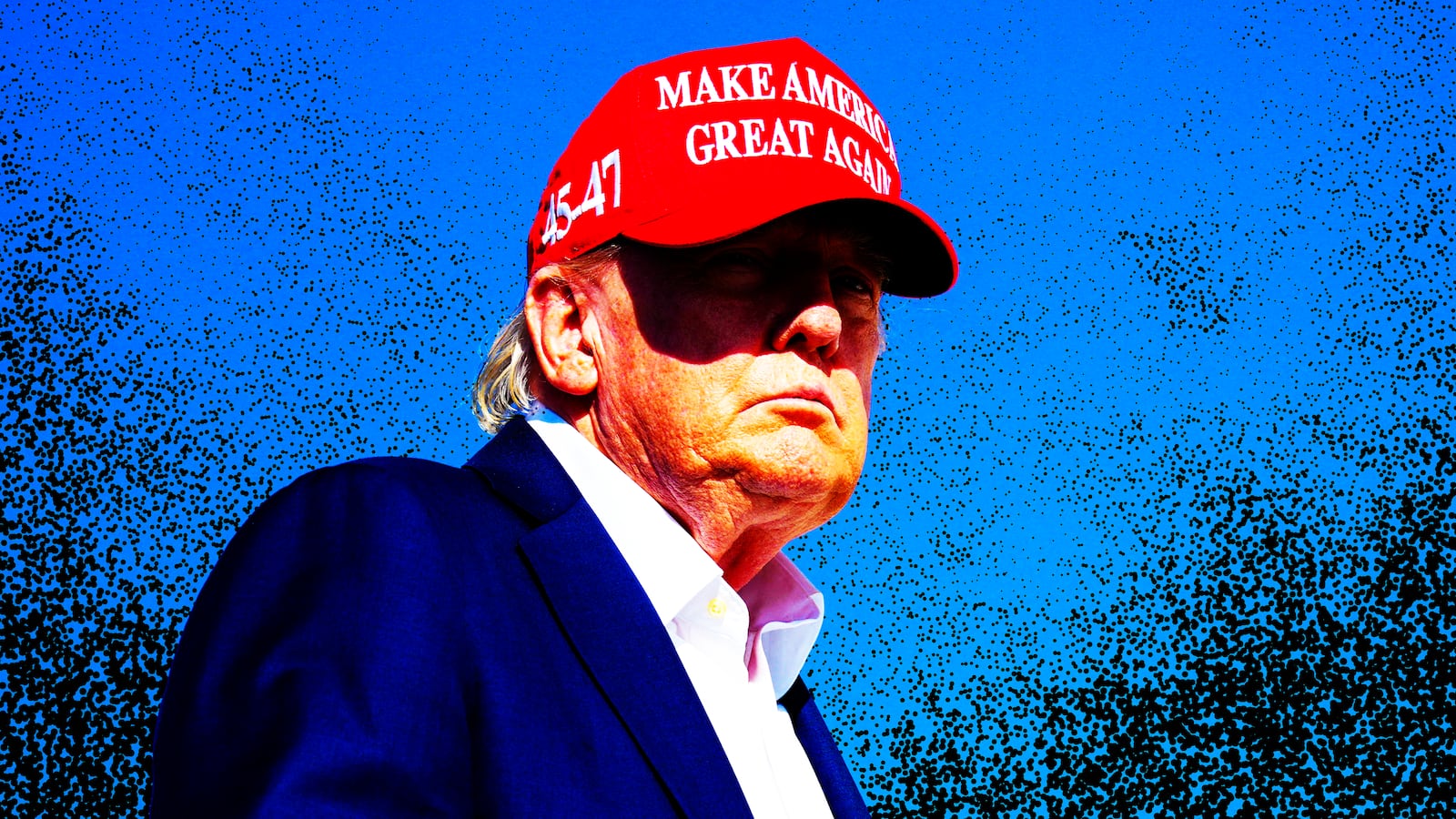 Donald Trump, photo illustration