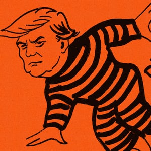 Donald Trump monopoly card