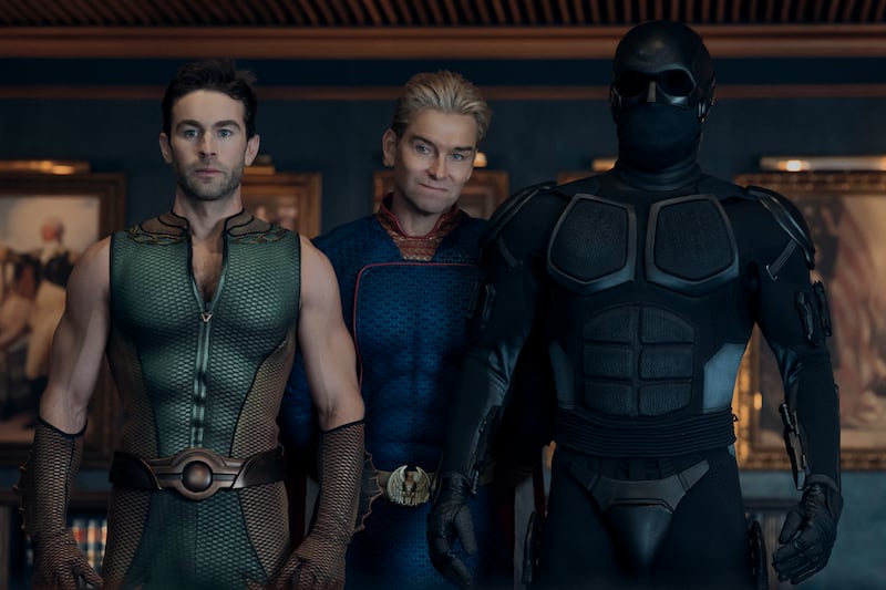 Chace Crawford, Antony Starr and Nathan Mitchell