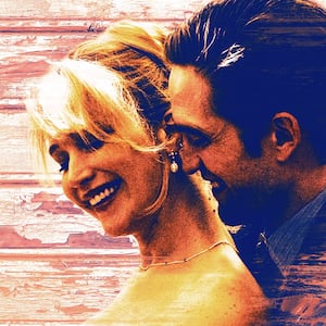 Jennifer Lawrence and Robert Pattinson