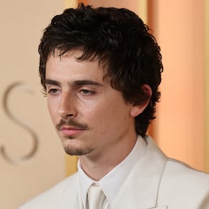 Timothee Chalamet poses on the red carpet during the Oscars arrivals at the 98th Academy Awards in Hollywood, Los Angeles, California, U.S., March 15, 2026.