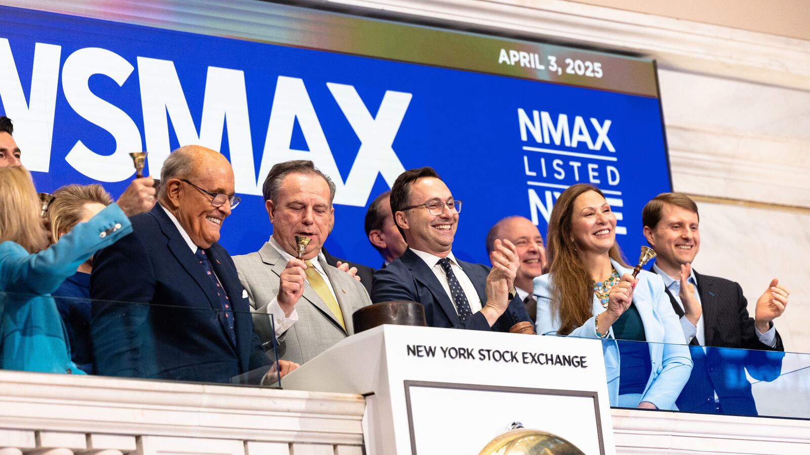 Newsmax's owner Chris Ruddy.