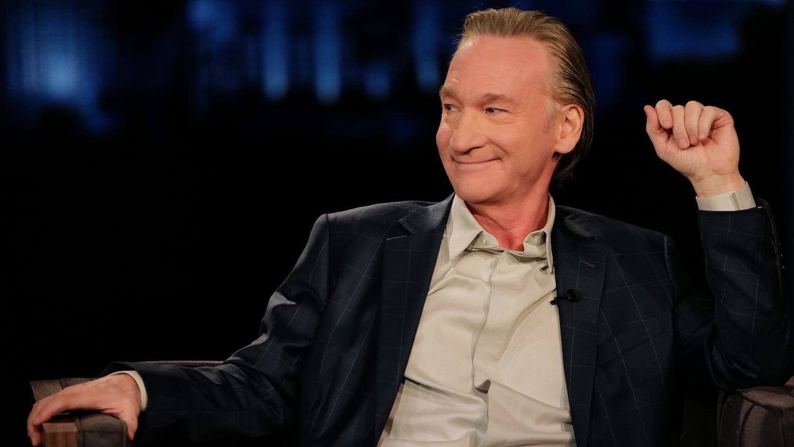 Bill Maher on Jimmy Kimmel's show.