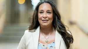 Rep. Monica De La Cruz, R-Texas, arrives for the House Republican Conference caucus meeting in the U.S. Capitol on Tuesday, June 4, 2024.